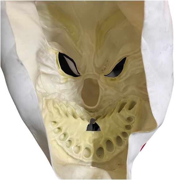 Scary Evil Clown Mask By Seasons Creepy Halloween Latex Costume Horror Cosplay - Picture 7 of 11